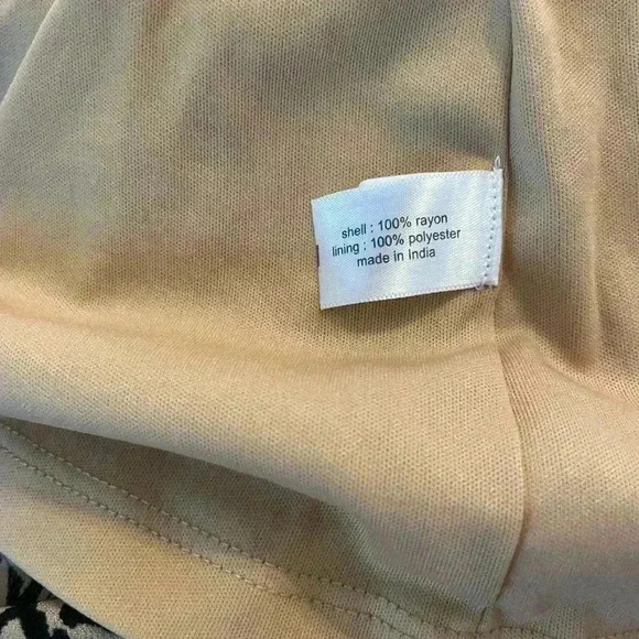 Lane Bryant Cheetah Animal Print dress Sz 26 - Tan & Black - NWOT - Picture 6 of 7